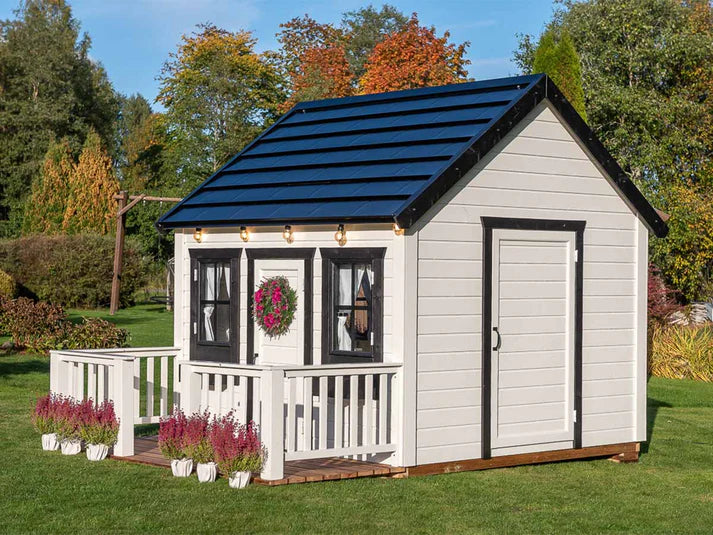 Blackbird Premium Wooden Kids Playhouse – Modern Garden Loft House (5m²)